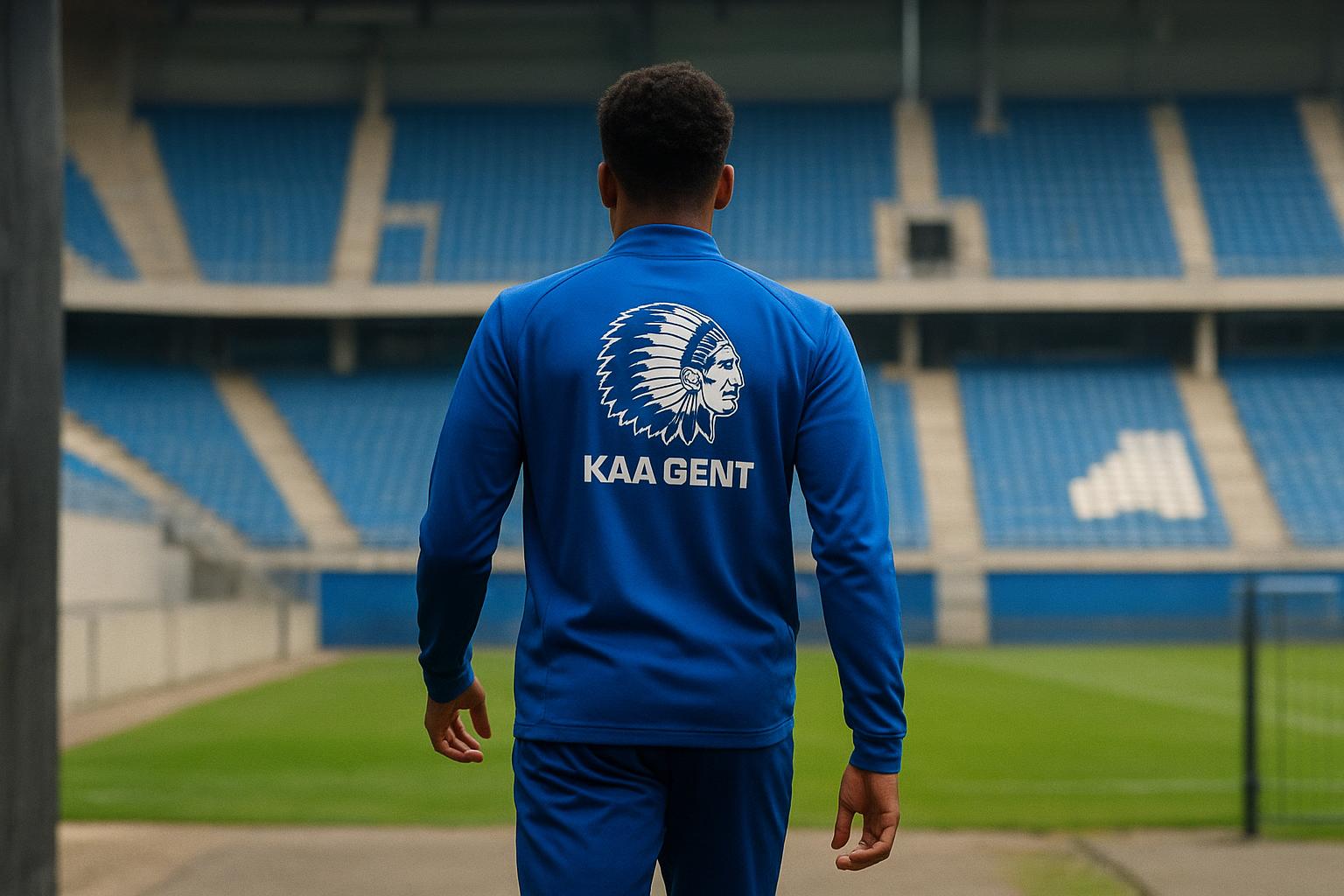 Michel Louwagie van KAA Gent in een clubcontext rond transfers en jeugdbeleid