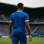 Konstantinos Karetsas van KRC Genk in een wedstrijdmoment