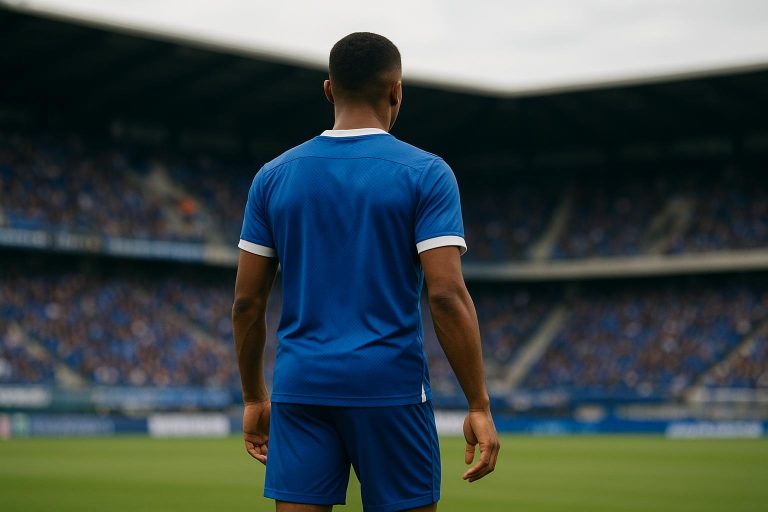 Konstantinos Karetsas van KRC Genk in een wedstrijdmoment