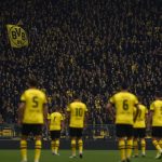 Sfeershot rond Borussia Dortmund in een stadioncontext na blessurenieuws
