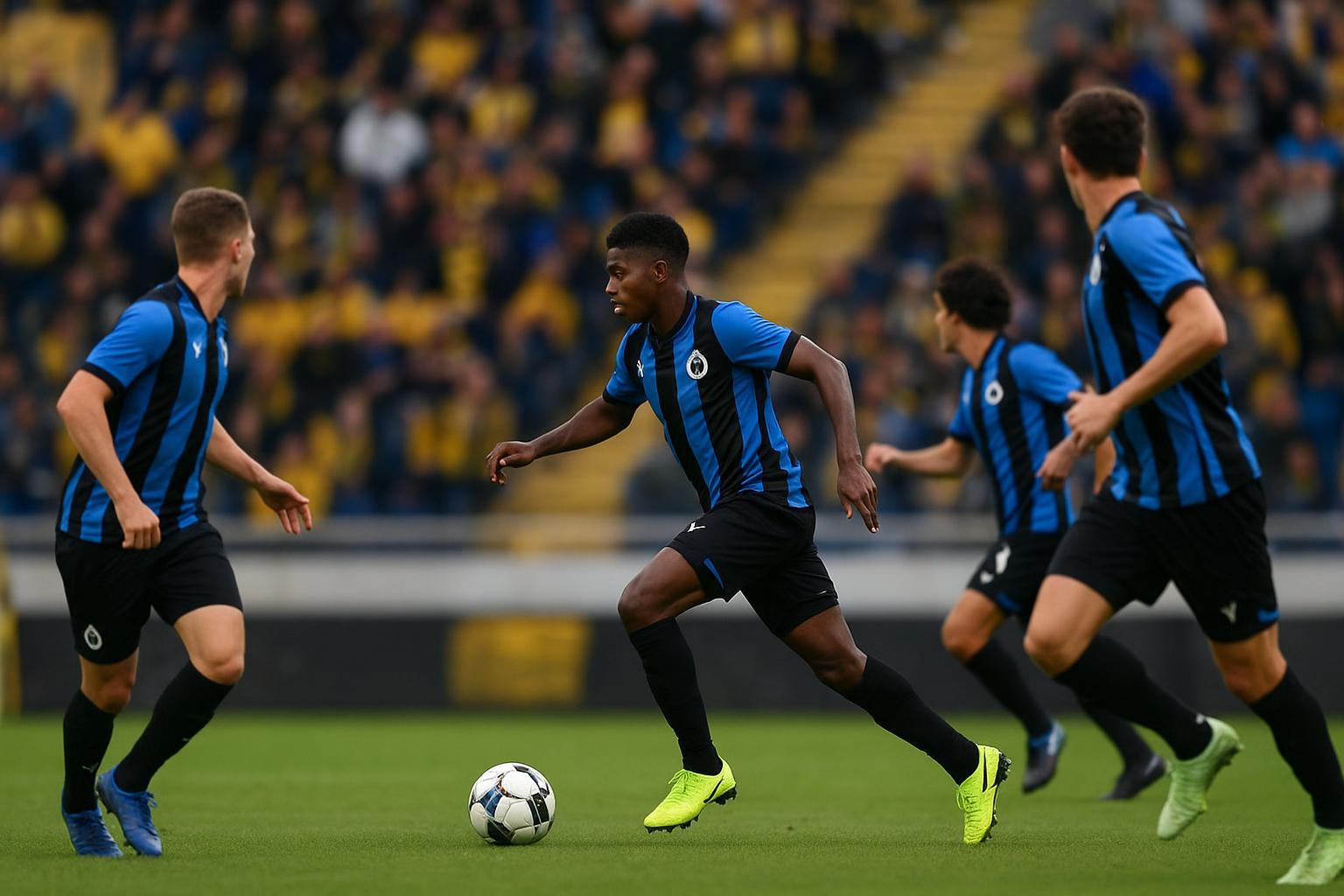 Club Brugge viert de vroege openingstreffer in Westerlo