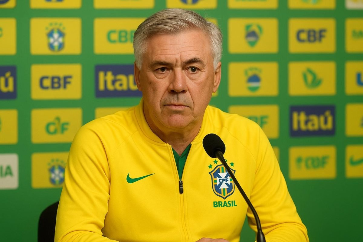 Carlo Ancelotti in perscontext rond de selectie van Brazilië