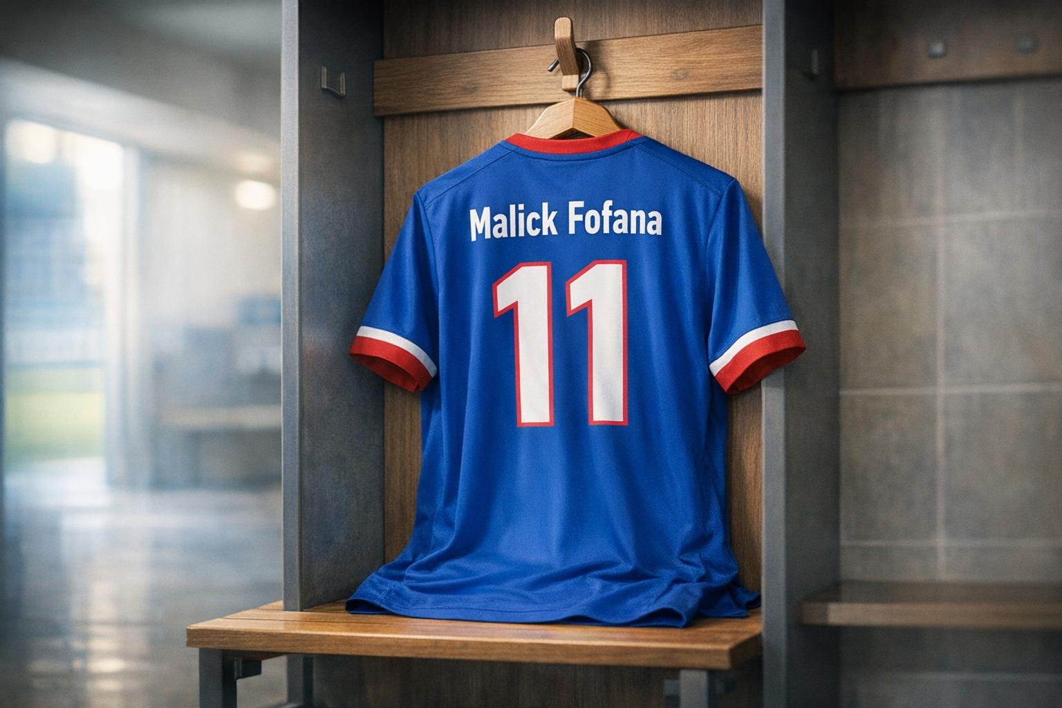 Malick Fofana versnelt langs de flank in een één-tegen-één duel