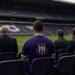 Sfeerbeeld rond het bestuur van RSC Anderlecht in het Lotto Park