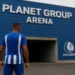 Omgeving van de Planet Group arena van KAA Gent in Gent