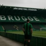Sfeerbeeld rond het Jan Breydelstadion bij Cercle Brugge na de trainerswissel