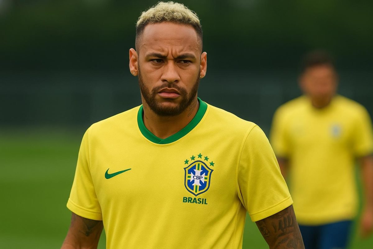Sfeerbeeld van een training in Braziliaanse kleuren zonder herkenbare gezichten