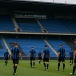Sfeerbeeld van Club Brugge in het Jan Breydelstadion tijdens een wedstrijd