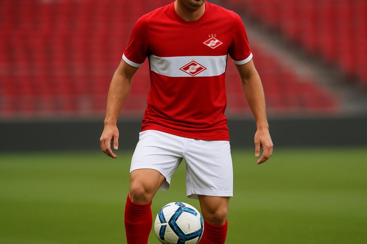 Manfred Ugalde in een wedstrijdshirt tijdens een matchmoment