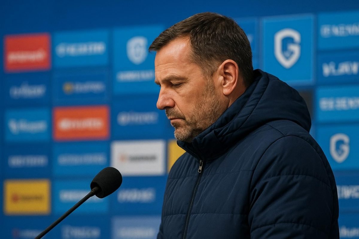 Nicky Hayen reageert na de Europese uitschakeling van KRC Genk