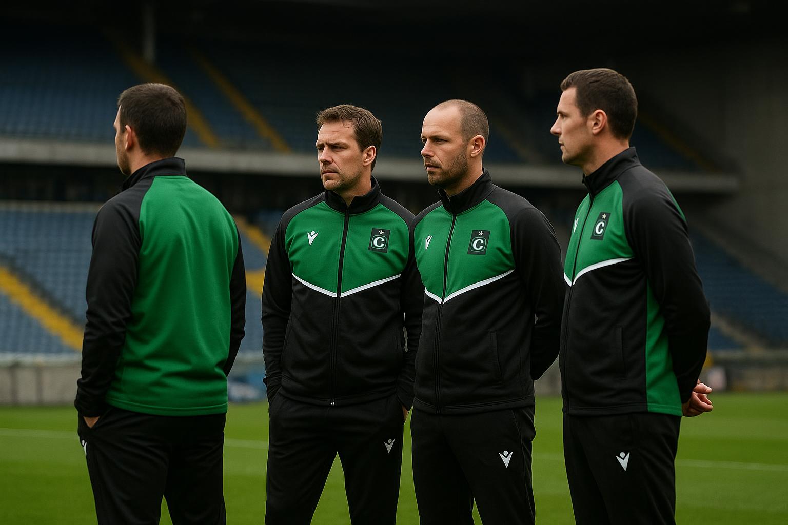 Sfeerbeeld rond Cercle Brugge aan het Jan Breydelstadion tijdens een trainingsmoment