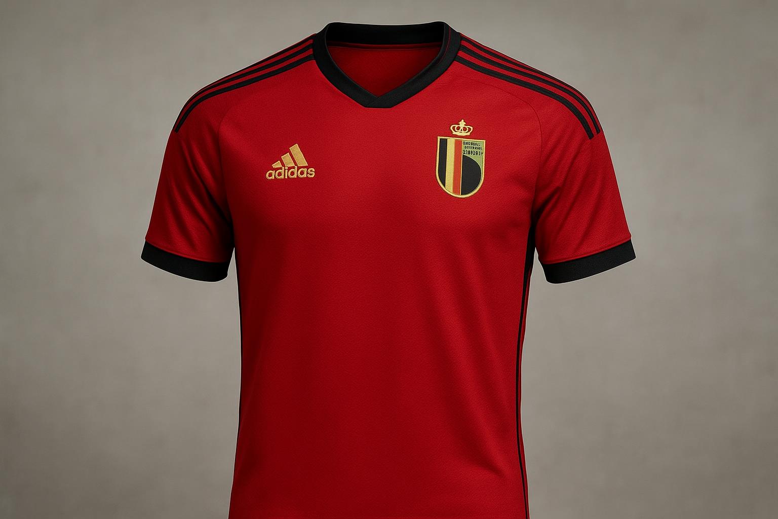 Het nieuwe Adidas-uitshirt van de Rode Duivels voor WK 2026
