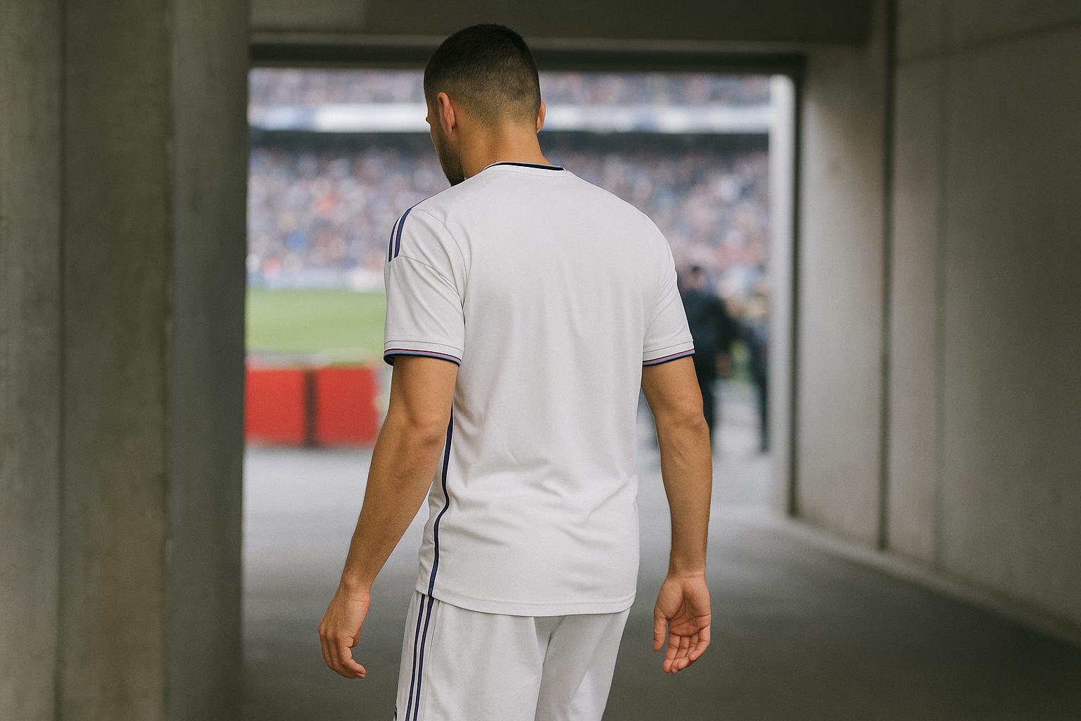 Aurélien Tchouaméni in actie voor Real Madrid tijdens een wedstrijd