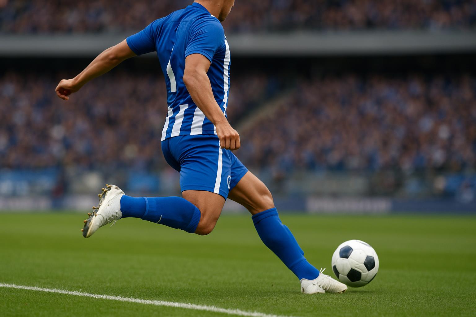 Zakaria El Ouahdi van KRC Genk in wedstrijdactie