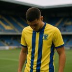 Ryotaro Ito van STVV in actie tijdens een wedstrijd
