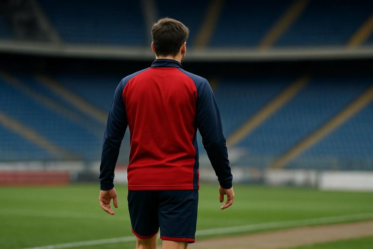 Ruslan Malinovskyi in Genoa-context tijdens een trainingsmoment