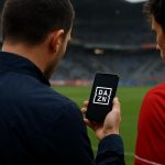 DAZN-logo op een scherm als symbool voor streaming van de bekerfinale
