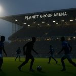 Sfeerbeeld in het stadion van AA Gent in aanloop naar de derby tegen Club Brugge