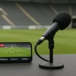 DAZN-logo in een context van discussie over uitzendrechten en streaming