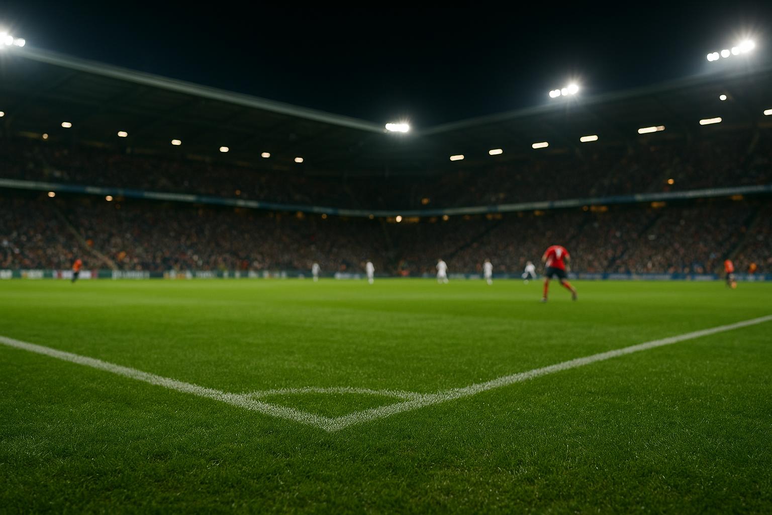 Sfeerbeeld in een Belgisch voetbalstadion rond de discussie over de play-offs