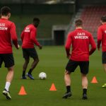 Zulte Waregem in trainingscontext met focus op degradatiepoule