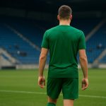 Actiefoto van een flankaanvaller van Viborg tijdens een wedstrijd