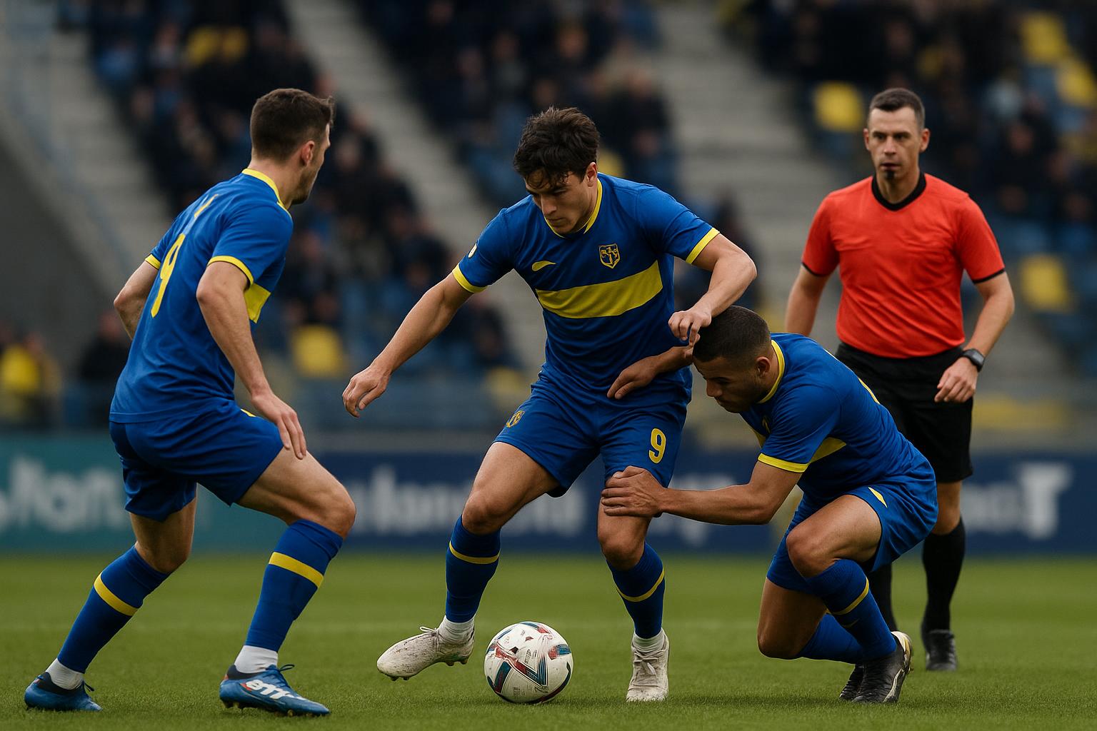 Christian Burgess van Union Saint-Gilloise reageert na de Brusselse derby in het Astridpark