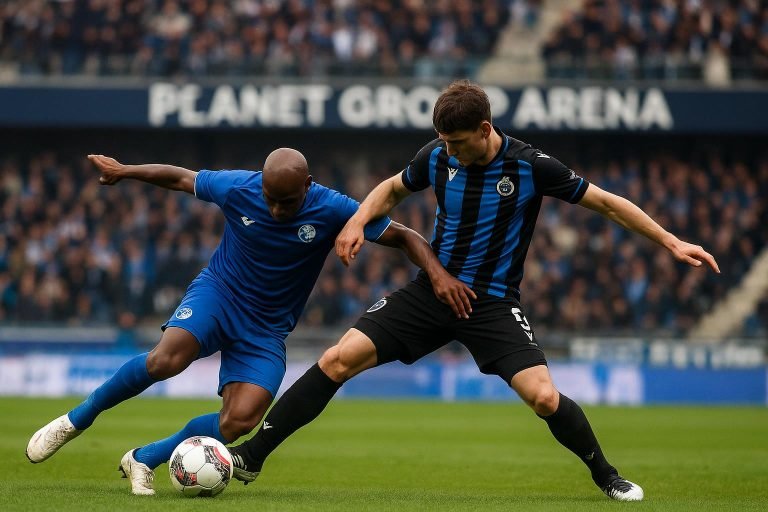 Sfeerbeeld van KAA Gent tegen Club Brugge in de Planet Group Arena