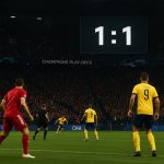 Sfeerbeeld in een stadion tijdens de titelstrijd tussen Union en Club Brugge