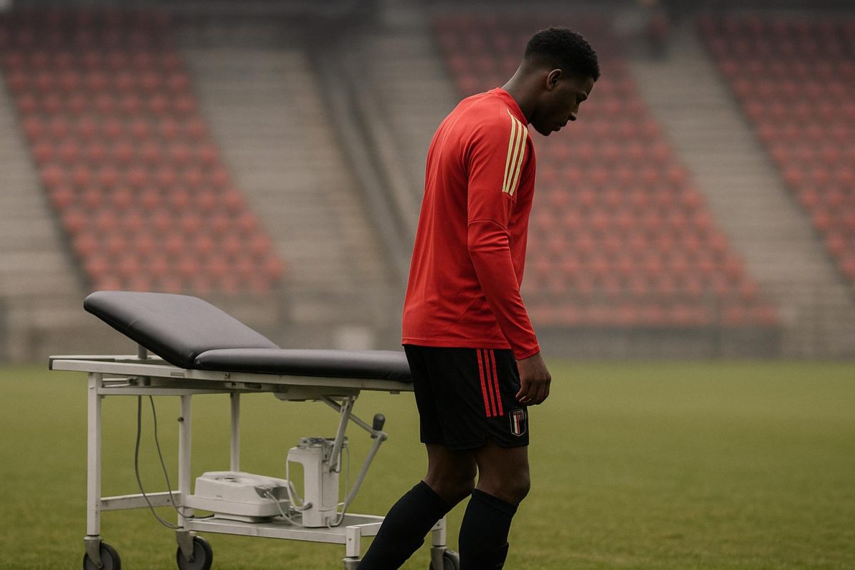 Romelu Lukaku in trainingscontext met de Rode Duivels, in aanloop naar het WK 2026.