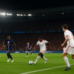 Sfeerbeeld van PSG tegen Bayern München in het Parc des Princes