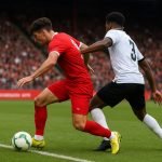 Eran Tuypens van Royal Antwerp FC tijdens een wedstrijdmoment