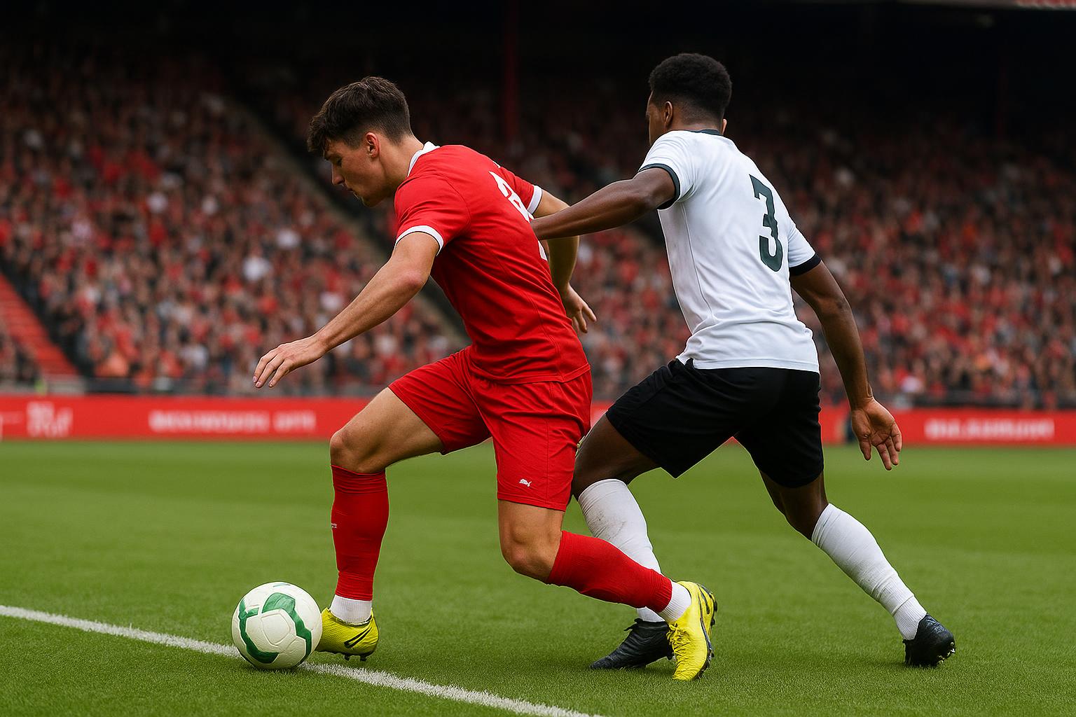Eran Tuypens van Royal Antwerp FC tijdens een wedstrijdmoment
