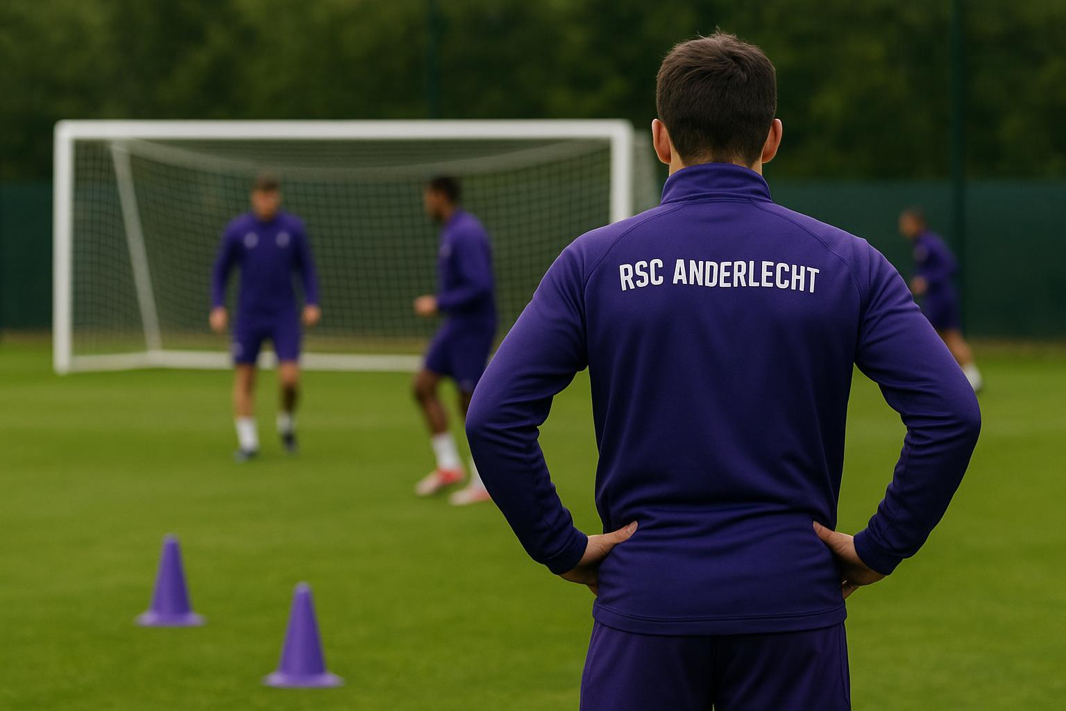 Sfeerbeeld rond RSC Anderlecht met focus op de onzekerheid over de kern voor volgend seizoen