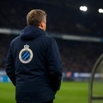 Ivan Leko langs de zijlijn als trainer van Club Brugge tijdens een wedstrijd