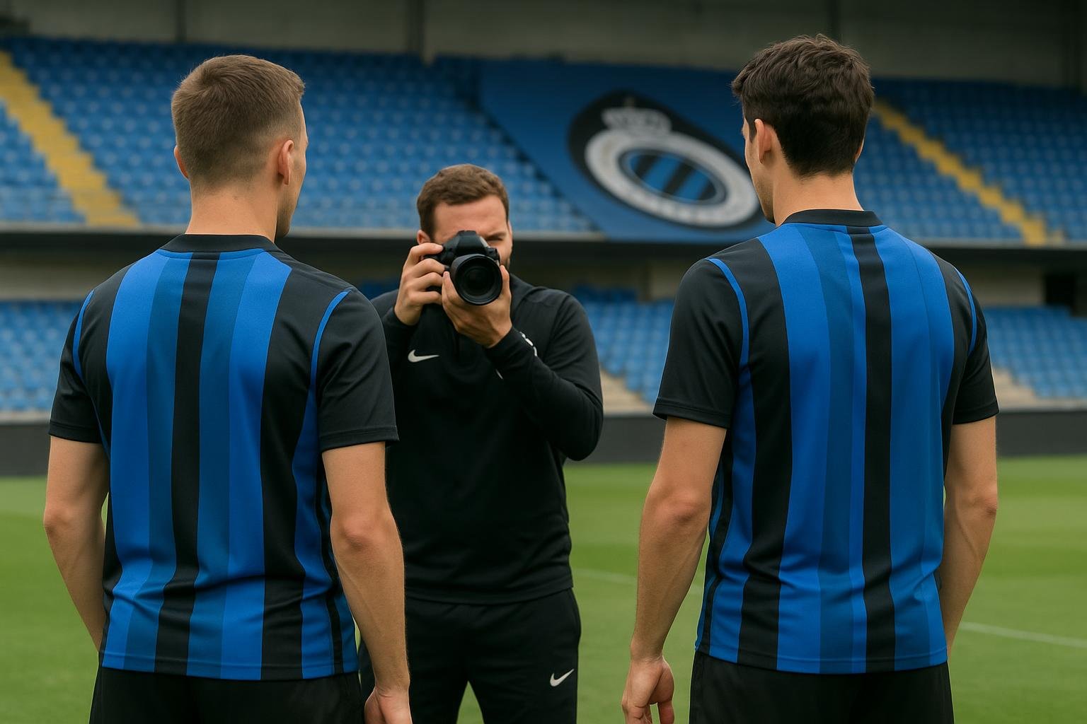 Hans Vanaken en Brandon Mechele van Club Brugge na nieuws over contractverlenging