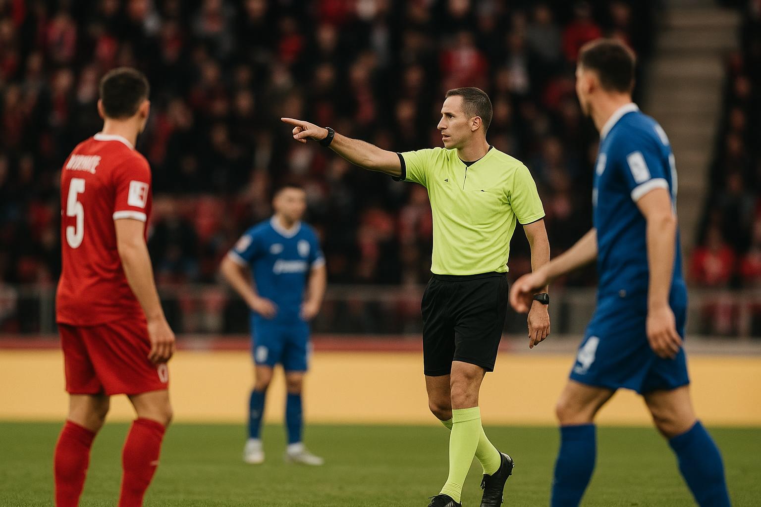 Spelsituatie tijdens Royal Antwerp FC tegen KRC Genk op de Bosuil