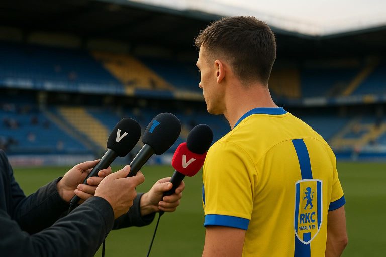 Jean-Paul Boëtius van RKC Waalwijk na de match tegen MVV Maastricht