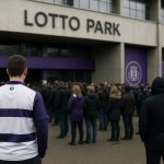 Sfeerbeeld rond het Lotto Park van RSC Anderlecht