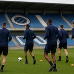 Spelers van Club Brugge op training, met focus op de voorbereiding richting zomermercato