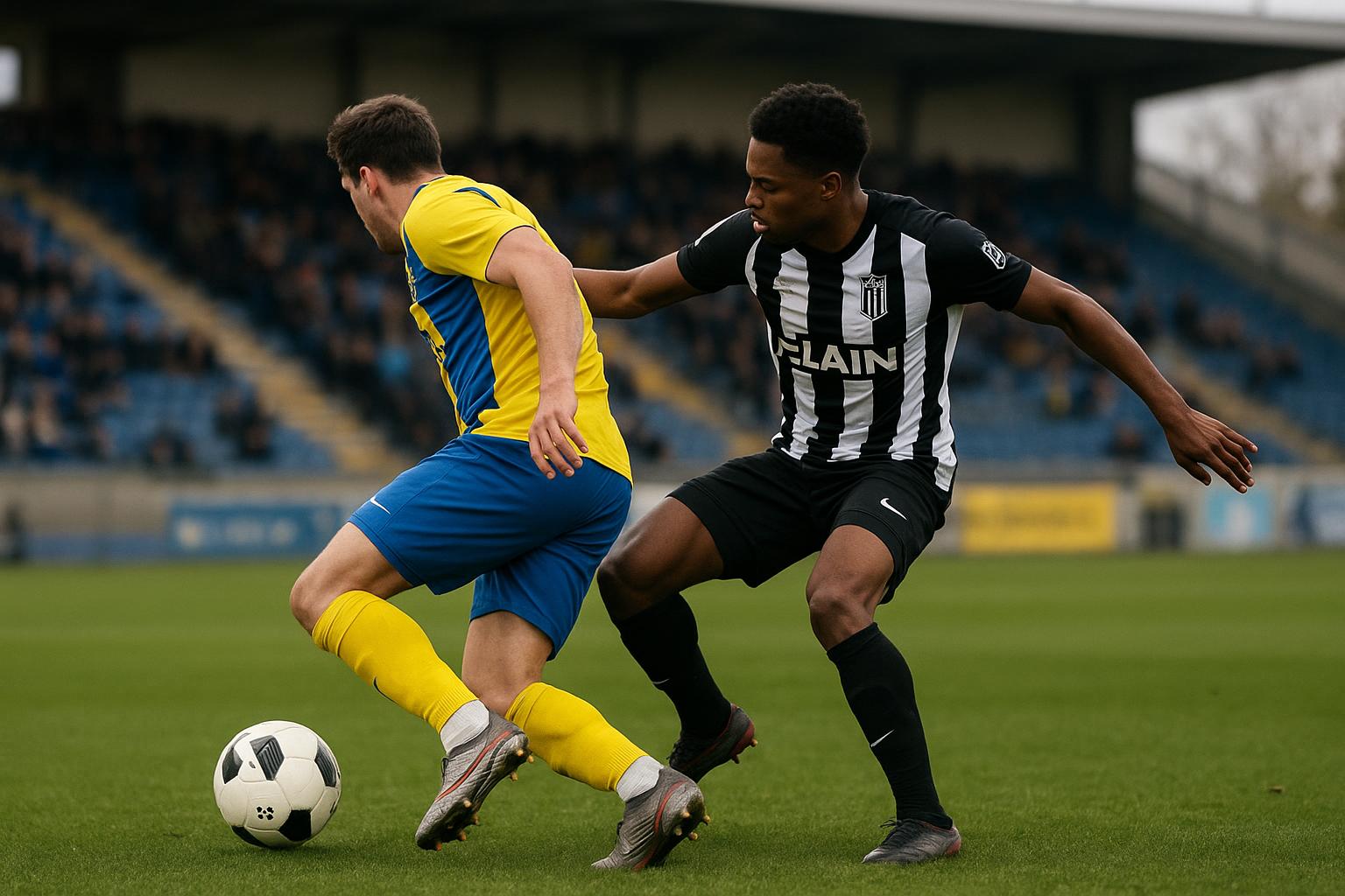 Actiebeeld uit Westerlo tegen Sporting Charleroi in de Europe Play-Offs