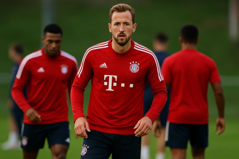 Harry Kane traint opnieuw mee met de groep bij Bayern München