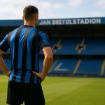 Sfeerbeeld rond Club Brugge in transfercontext aan het Jan Breydelstadion