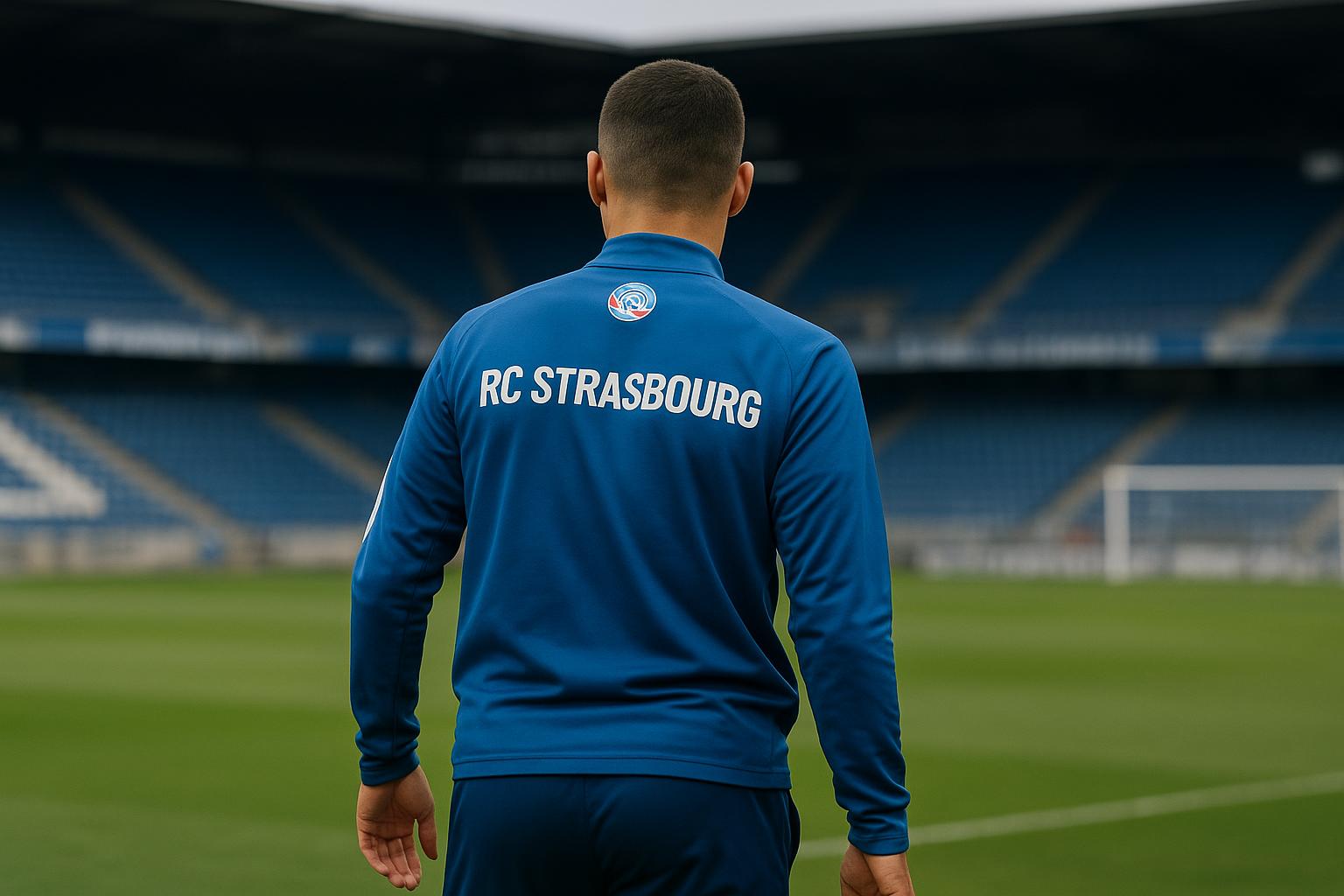 Sfeerbeeld rond Diego Moreira in Strasbourg-context met focus op transfergeruchten