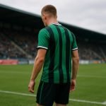 Sébastien Dewaest in actie tijdens een wedstrijd met Francs Borains