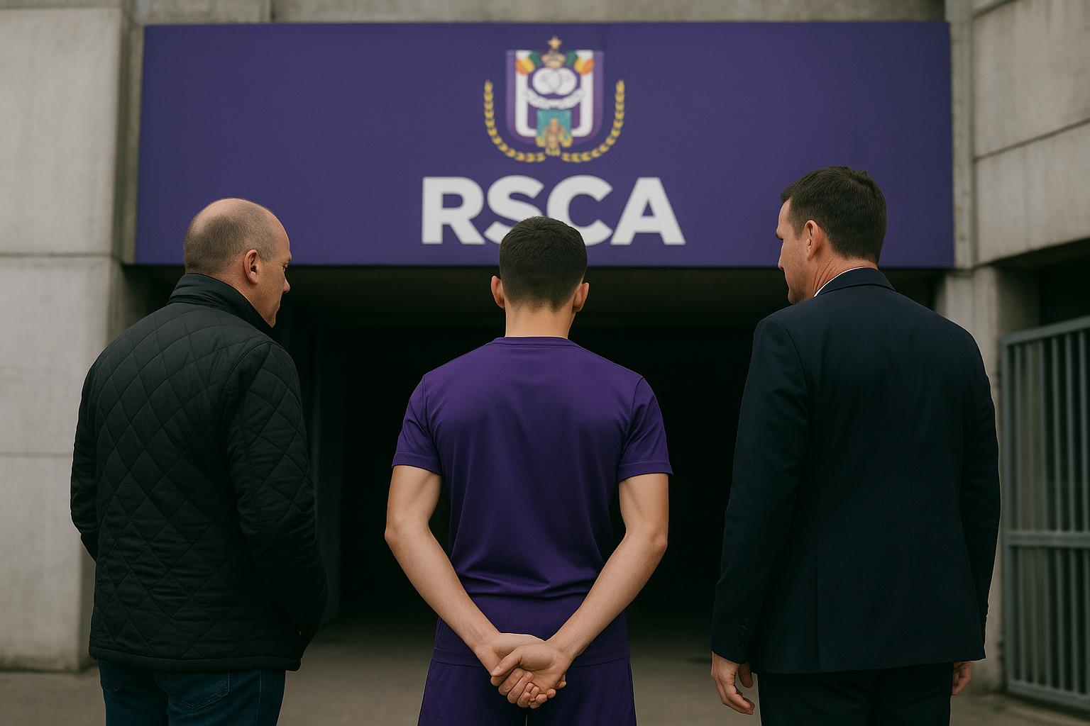 Sfeerbeeld bij RSC Anderlecht rond contractdossier van jeugdspeler