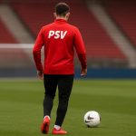 Nicolas Verkooijen van PSV tijdens een trainingsmoment in Eindhoven