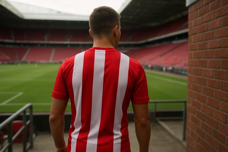Ismael Saibari van PSV in een wedstrijdmoment in het stadion