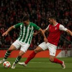 Spelmoment tijdens SC Braga tegen Real Betis in het Estádio Municipal