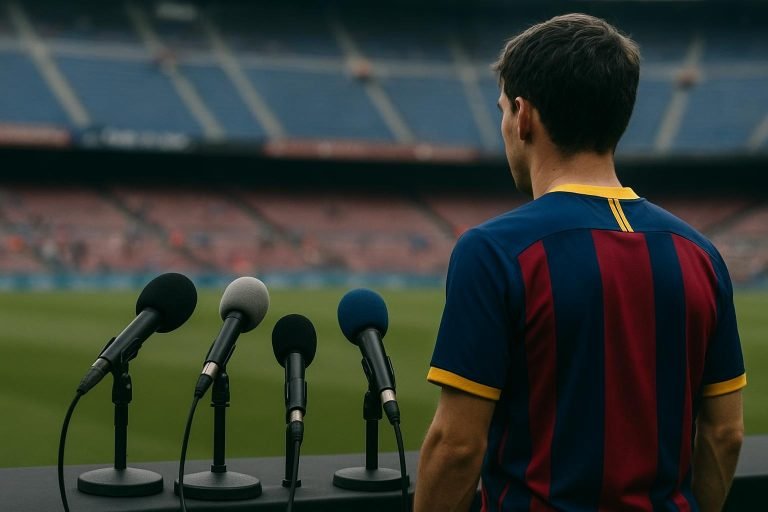 Sfeerbeeld rond de arbitrage tijdens FC Barcelona tegen Atlético Madrid in de Champions League